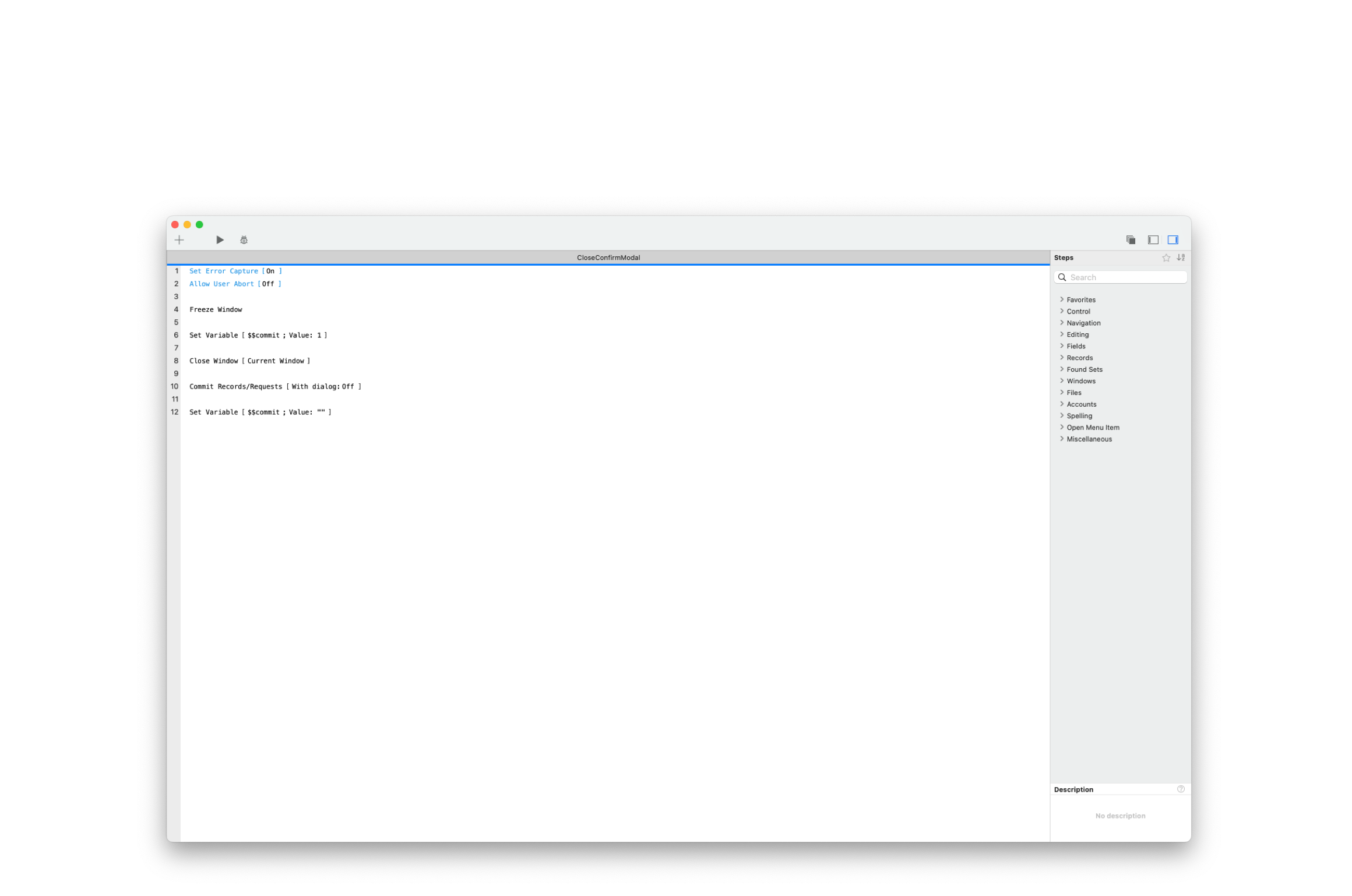 Dashboard FileMaker